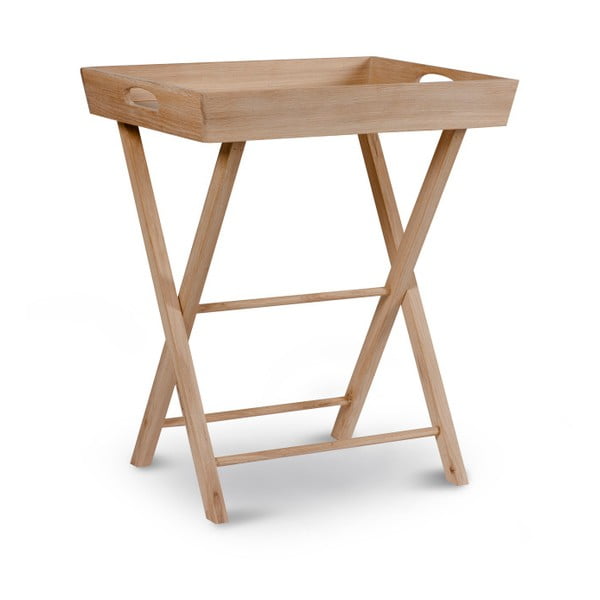 Odkládací stolek z dubového dřeva Garden Trading Hambledon Butlers Tray Raw Oak