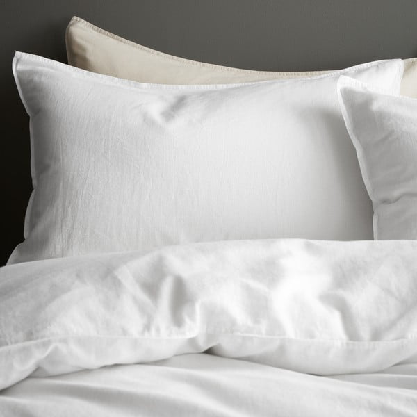 Бяло спално бельо за двойно легло 200x200 cm Relaxed - Content by Terence Conran-image-1