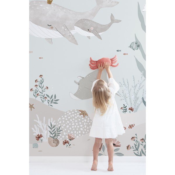Детски тапет 400 cm x 248 cm Dreamy Seabed - Lilipinso-image-3