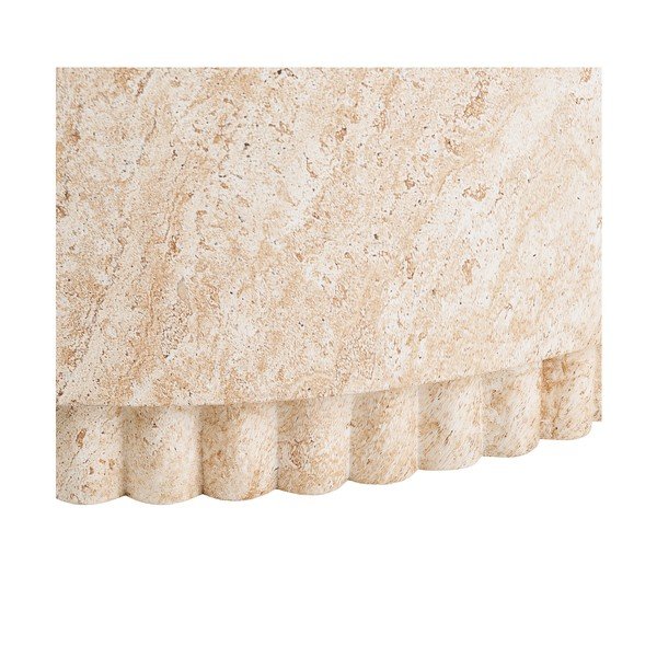 Керамична кръгла градинска масичка за кафе ø 60 cm Bonn – House Nordic-image-4