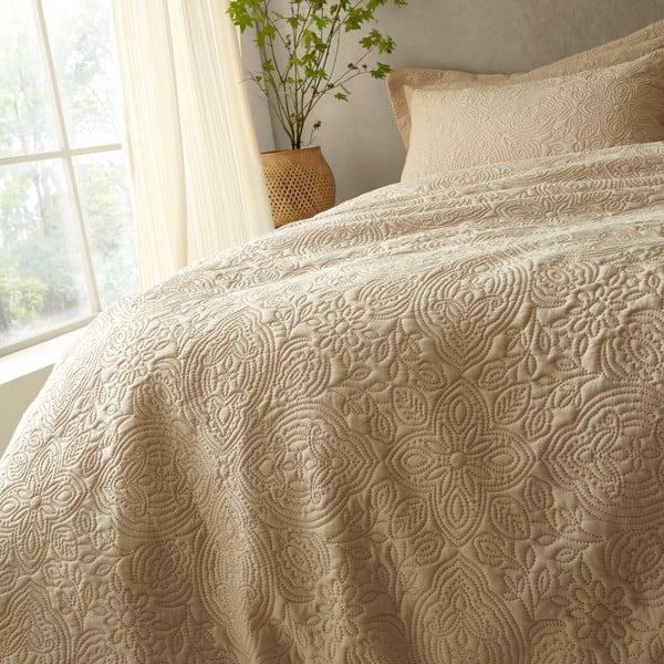 Бежово единично  спално бельо 135x200 cm Casablanca Pinsonic – Pineapple Elephant-image-3