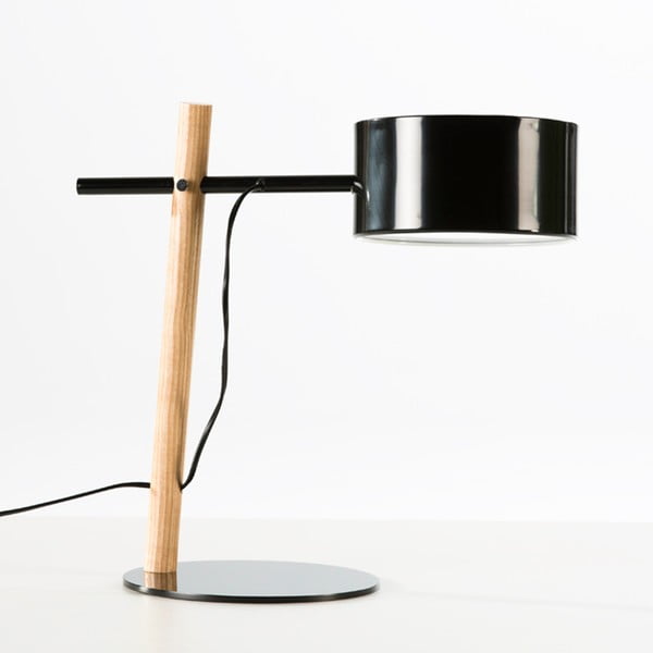 Černá stolní lampa Thai Natura Minimalist