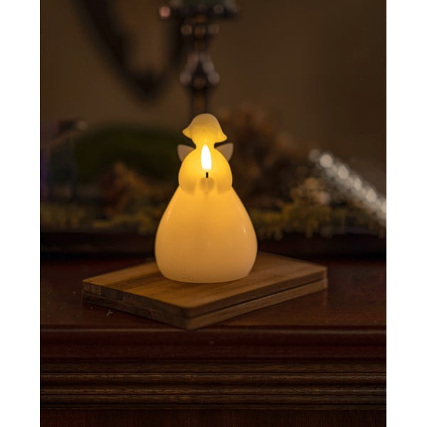 Бяла светлинна декорация ø 9,5 cm Lucia - Sirius-image-1