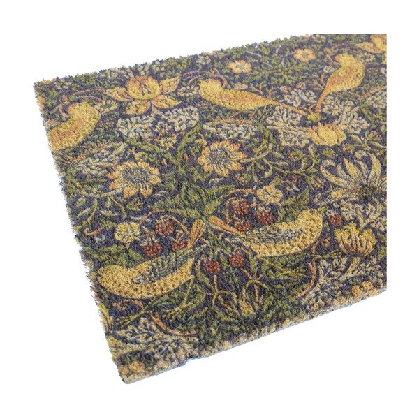 Изтривалка от кокосови влакна 40x60 cm William Morris Strawberry Thief – Artsy Doormats-image-2