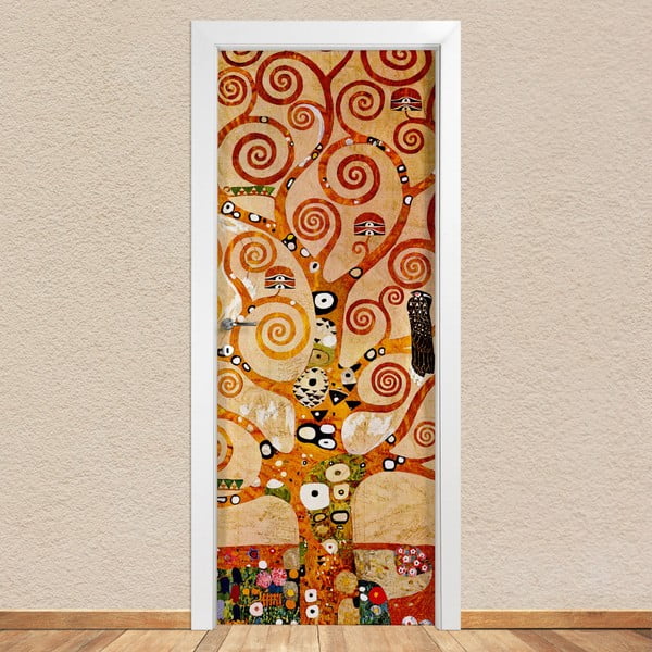 Стикер за врата Albero Klimt, 80 x 215 cm - LineArtistica