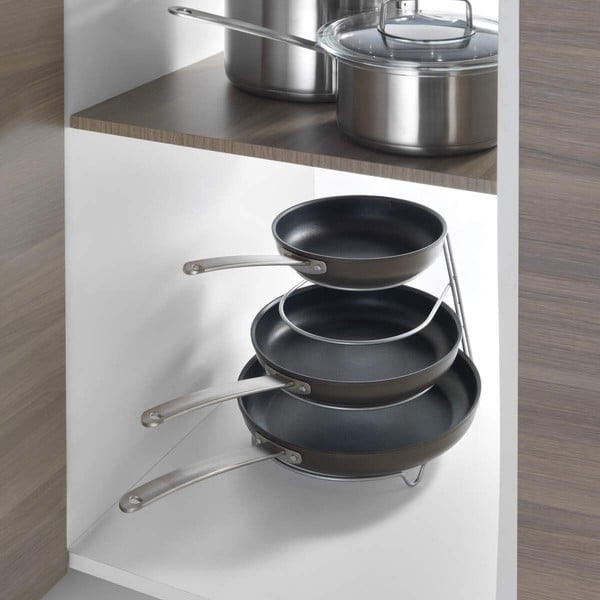 Допълнителна стойка за тигани за кухненски шкаф Canyon - Metaltex-image-1