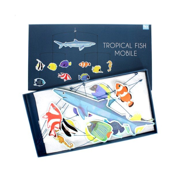 Висяща въртележка Ocean Creatures – Rex London-image-3