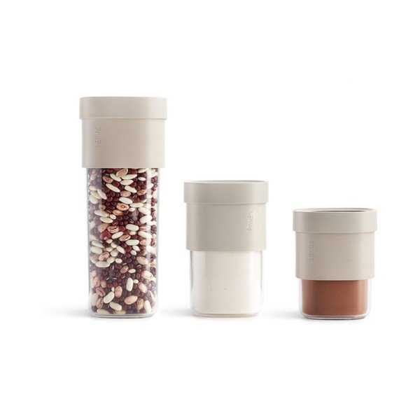 Кутии за храна в комплект от 3 бр. – Lékué