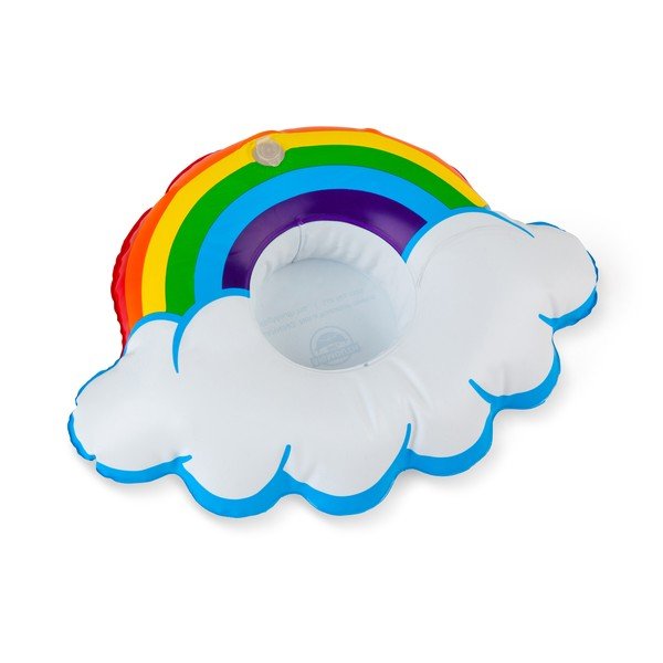 Комплект от 3 надуваеми пръстена за напитки с форма на дъга - Big Mouth Inc.