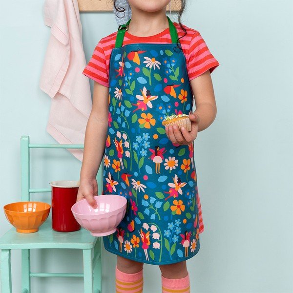 Памучна детска престилка Fairies in the Garden – Rex London-image-1