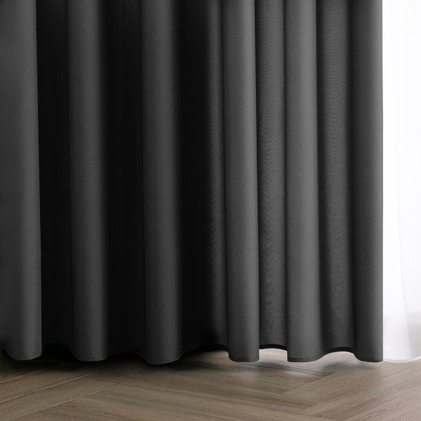 Антрацитно dimout перде 140x250 cm Carli – Restilo-image-1