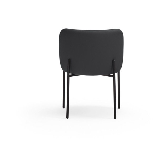 Черни тапицирани трапезни столове в комплект 2 бр. Mogi – Teulat-image-2