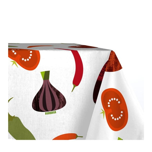 Памучна покривка за маса , 150 x 150 cm Veggies - Happy Friday Basic-image-1