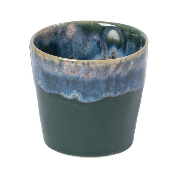 Тъмнозелена глинена чаша за еспресо 100 ml Grespresso – Costa Nova