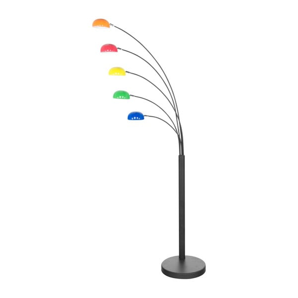 Подова лампа с цветни абажури и мраморна основа Bush - Kokoon
