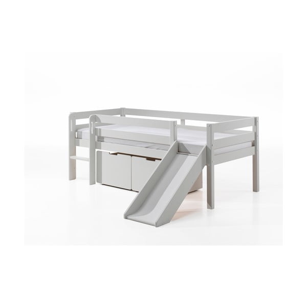 Бели чекмеджета за под детско легло 2 бр Pino - Vipack-image-2