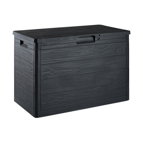 Антрацитна градинска кутия за съхранение Woodys – Toomax