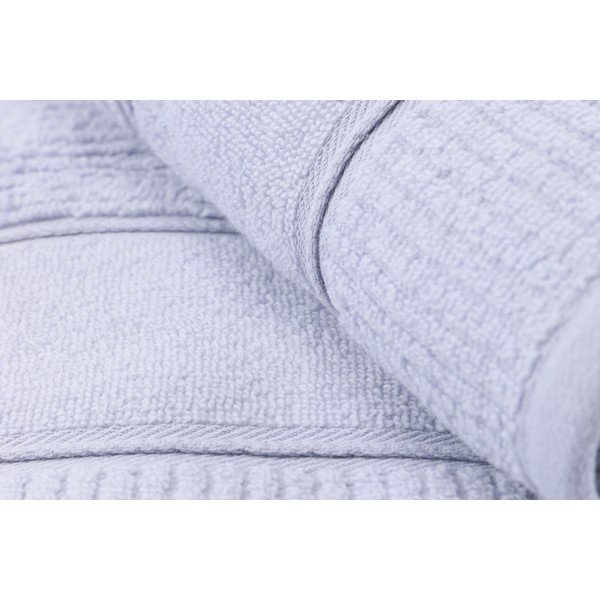 Светлосини памучни кърпи в комплект 2 бр. от тери 50x90 cm Daniela – Foutastic-image-1