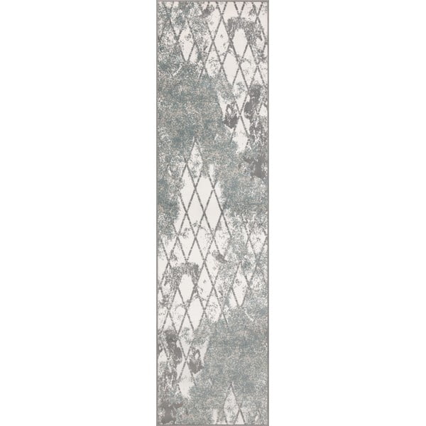 Сиво-синя пътека 80x300 cm Sensi Gepi – FD