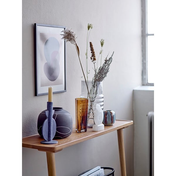 Черна теракотена ваза, височина 16,5 cm Niza - Bloomingville-image-1