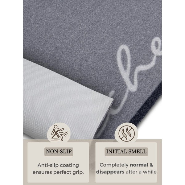 Сива пътека Zala Living Kitchen, 50 x 150 cm-image-4