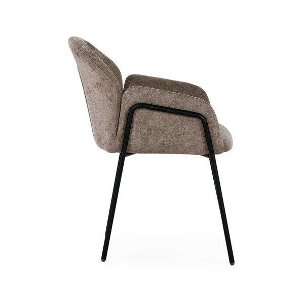 Прасковени тапицирани трапезни столове в комплект 2 бр. Aslin – MOME-image-4