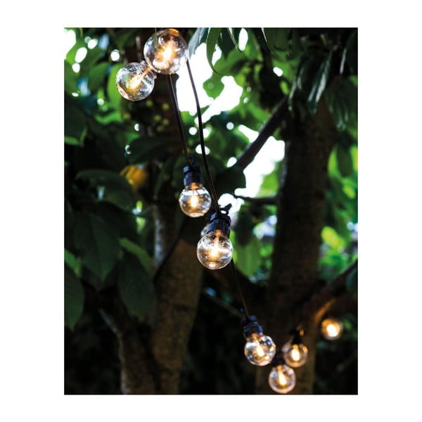 Светлинна верига с 10 броя крушки, дължина 300 cm Lucas Clear – Sirius-image-2