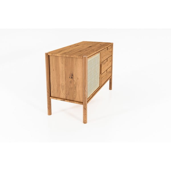 Нисък скрин от дъб 97x69 cm Pola - The Beds-image-3