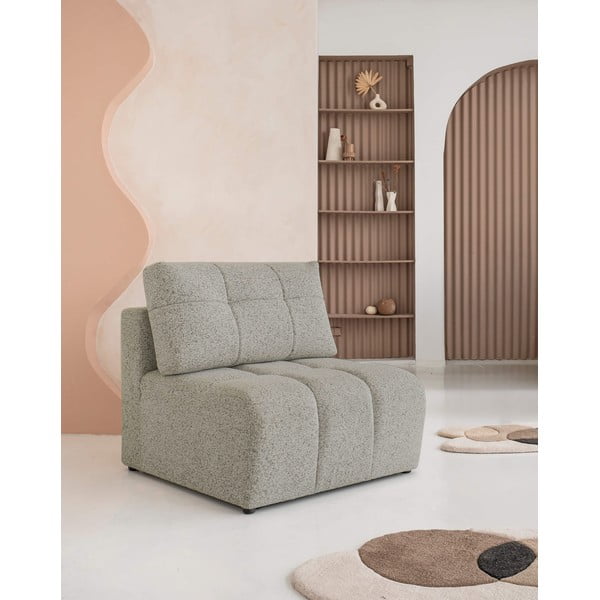 Светлокафяв модул за диван Lulu – Miuform-image-3