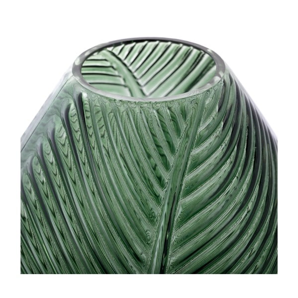 Зелена стъклена ваза (височина 22 cm) Terrassa – AmeliaHome-image-2