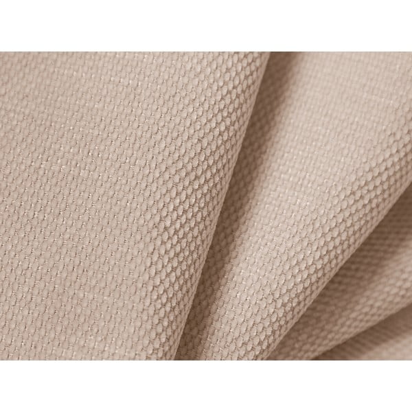 Бежово двойно тапицирано легло с място за съхранение с включена подматрачна рамка 140x200 cm Colonel – Cosmopolitan Design-image-1