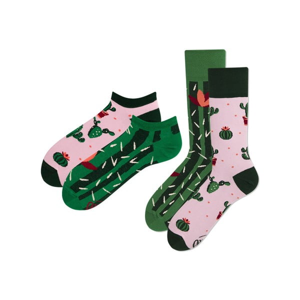Комплект от 2 чифта класически чорапи и чорапи до глезена Лято, размер 35-38 - Many Mornings