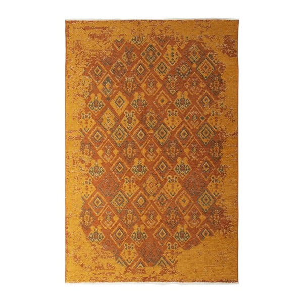 Oranžovo-hnědý oboustranný koberec Homemania, 125 x 180 cm
