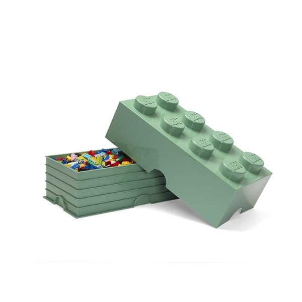 Хаки зелена кутия за съхранение - LEGO®-image-2