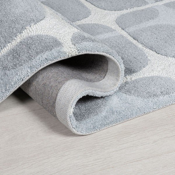 Сив килим , 160 x 230 cm Mesh - Flair Rugs-image-1