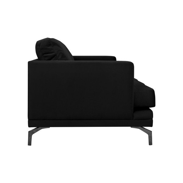 Černá pohovka s podnožím v černé barvě Windsor & Co Sofas Jupiter-image-2