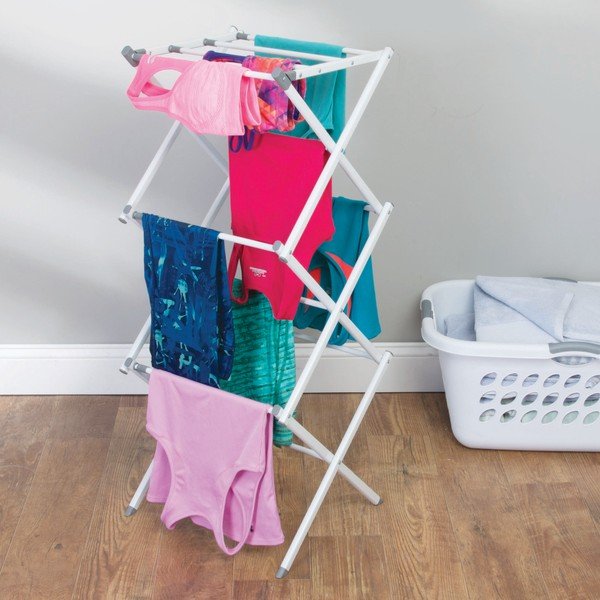 Бяла 3-степенна сушилня за дрехи , 75 x 38 cm Brezio - iDesign-image-1