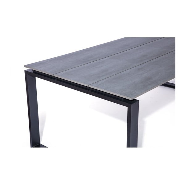 Комплект от 4 ратанови стола за хранене Gabriela и черна маса Strong - Bonami Essentials-image-4