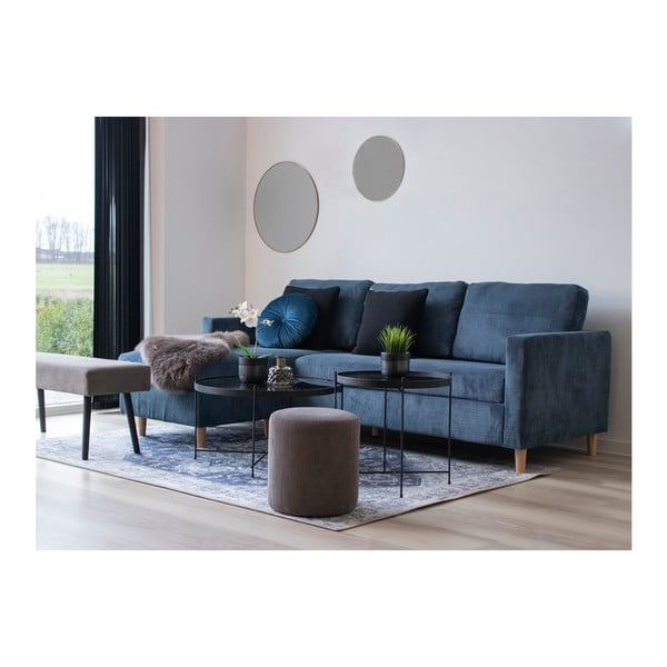 Син килим 230x160 cm Havana - House Nordic-image-3