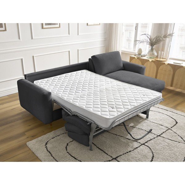 Черен ъглов диван Nouveau Cocoone – Bobochic Paris-image-1