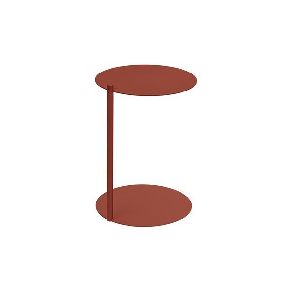 Стоманена кръгла странична масичка 41x40 cm Ande – noo.ma-image-2