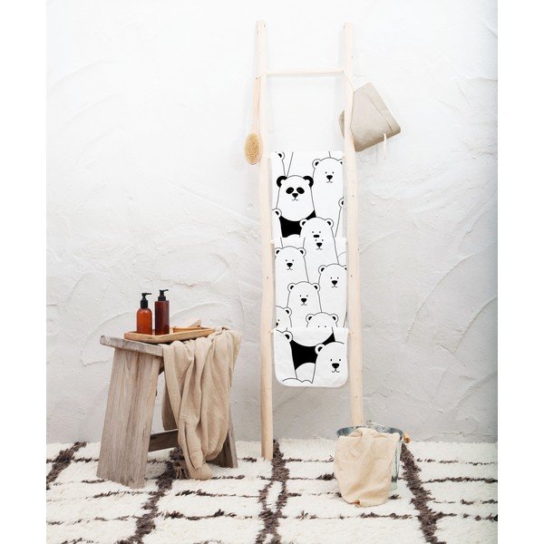 Комплект от 3 хавлии и кърпа за баня Find The Panda Find the Panda - Madre Selva-image-1