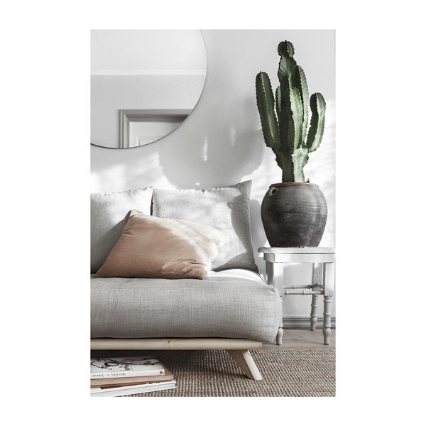 Табуретка за крака Senza Black/Grey - Karup Design-image-3