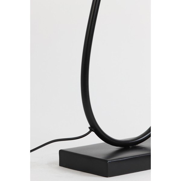 Матово черна метална основа за настолна лампа 51 cm Tamsu – Light & Living-image-3