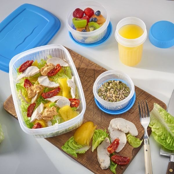 Контейнер за храна с капак Seal Tight Round Foodsaver, 1,5 л Premium Range - Addis-image-2