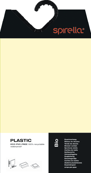Завеса за душ 180x200 cm Bio – Spirella-image-2