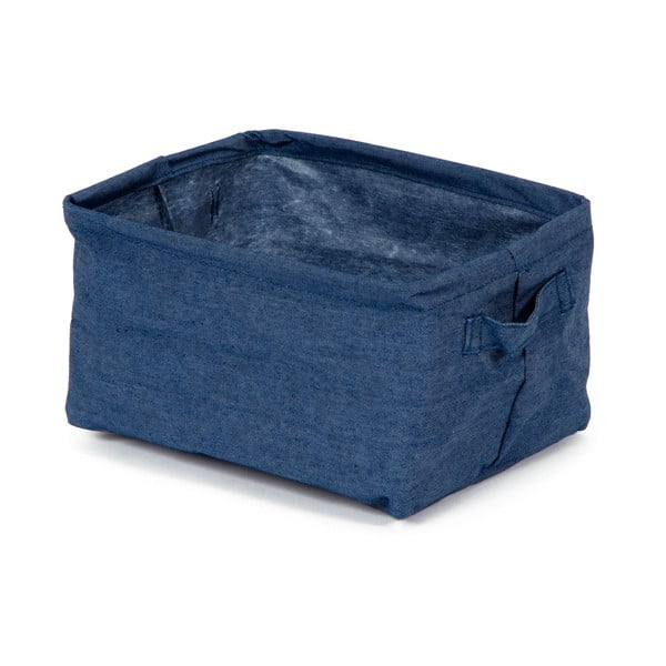 Синя кошница за съхранение Jean, 25 x 15 cm Flex - Compactor