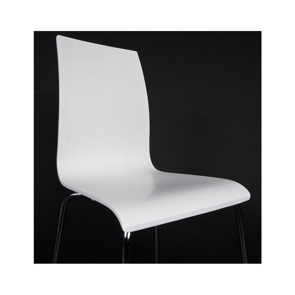 Бял класически трапезен стол - Kokoon-image-4