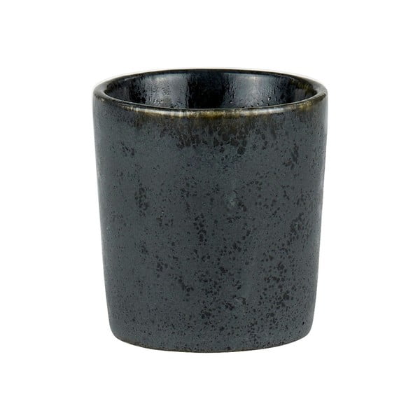 Черна керамична чаша за яйца Basics Black Stentøj - Bitz