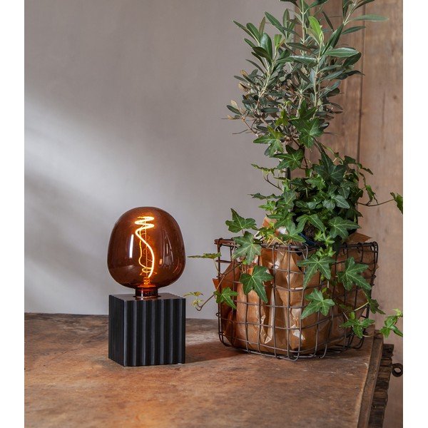 Черна основа за лампа 10 cm Box - Star Trading-image-3